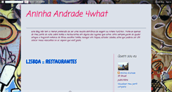 Desktop Screenshot of aninhaandrade4what.blogspot.com