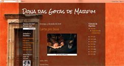 Desktop Screenshot of gotasdemarfim.blogspot.com