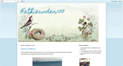 Desktop Screenshot of kathieunder100.blogspot.com