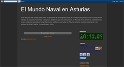 Desktop Screenshot of elmundonavalenasturias.blogspot.com