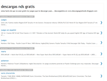 Tablet Screenshot of descargasgratisnds.blogspot.com
