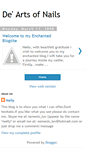 Mobile Screenshot of deartofnails.blogspot.com