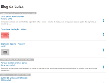 Tablet Screenshot of luizapatrocinio.blogspot.com