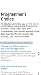 Mobile Screenshot of coderschoice.blogspot.com