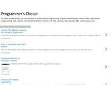 Tablet Screenshot of coderschoice.blogspot.com
