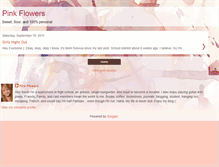 Tablet Screenshot of pinkflowers4ever.blogspot.com