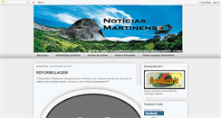 Desktop Screenshot of noticiasmartinenses.blogspot.com
