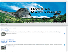 Tablet Screenshot of noticiasmartinenses.blogspot.com