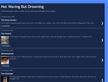 Tablet Screenshot of butdrowning.blogspot.com