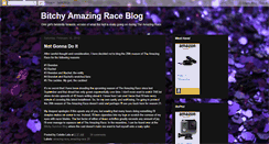 Desktop Screenshot of bitchyamazingrace.blogspot.com