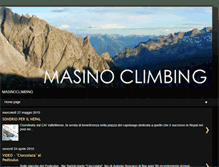 Tablet Screenshot of masinoclimbing.blogspot.com