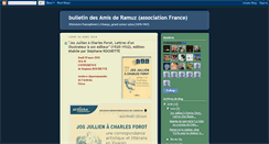 Desktop Screenshot of bulletindesamisramuz.blogspot.com