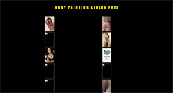 Desktop Screenshot of body-painting-styles-2011.blogspot.com