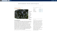 Desktop Screenshot of houseredwine.blogspot.com