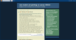 Desktop Screenshot of modern-art-painting.blogspot.com
