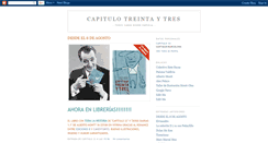 Desktop Screenshot of capitulotreintaytres.blogspot.com