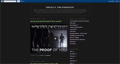 Desktop Screenshot of greatlyencouraged.blogspot.com