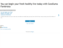 Tablet Screenshot of caralluma157.blogspot.com