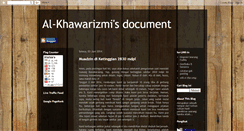 Desktop Screenshot of fawzyal-khawarizmi.blogspot.com