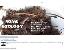 Tablet Screenshot of homebiology.blogspot.com