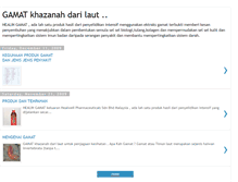 Tablet Screenshot of gamathealing.blogspot.com