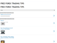 Tablet Screenshot of forex-currencytradingtips.blogspot.com