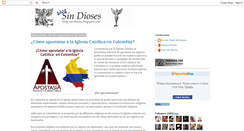 Desktop Screenshot of blog-sin-dioses.blogspot.com