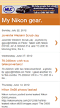 Mobile Screenshot of mynikongear.blogspot.com