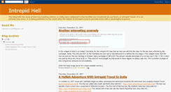 Desktop Screenshot of intrepidhell.blogspot.com