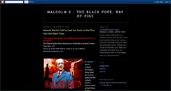 Desktop Screenshot of malcolmxlink.blogspot.com