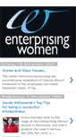 Mobile Screenshot of enterprising-women-network.blogspot.com