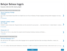 Tablet Screenshot of belajarbahasainggris.blogspot.com