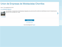 Tablet Screenshot of mototaxistaschorrillos.blogspot.com