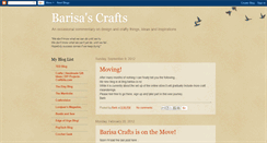 Desktop Screenshot of barisa-crafts.blogspot.com