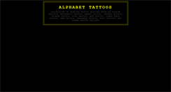 Desktop Screenshot of abc-tattoos.blogspot.com