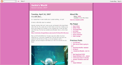 Desktop Screenshot of jackie103.blogspot.com