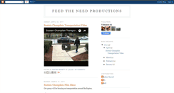 Desktop Screenshot of feedtheneedproductions.blogspot.com