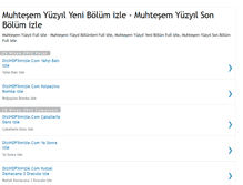 Tablet Screenshot of muhtesem-yuzyil-yeni-bolum-izle.blogspot.com