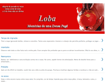 Tablet Screenshot of lobamulher1.blogspot.com