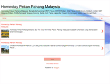 Tablet Screenshot of homestaypekan.blogspot.com