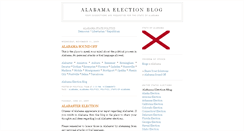 Desktop Screenshot of alabama-election.blogspot.com