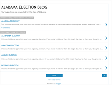 Tablet Screenshot of alabama-election.blogspot.com