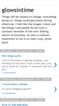 Mobile Screenshot of glowsintime.blogspot.com