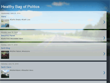 Tablet Screenshot of healthybagofpolitics.blogspot.com