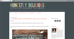 Desktop Screenshot of honestlydelicious.blogspot.com