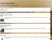 Tablet Screenshot of cervejakoloss.blogspot.com