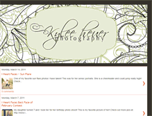 Tablet Screenshot of kyleeheuerphotography.blogspot.com