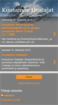 Mobile Screenshot of kuusamonhaatajat.blogspot.com
