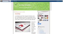 Desktop Screenshot of anetsyfavorite.blogspot.com