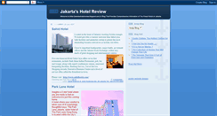 Desktop Screenshot of jakartashotelreview.blogspot.com